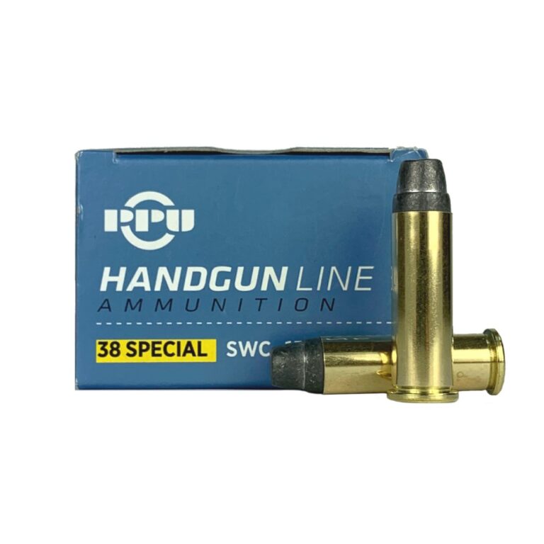 Prvi Partizan 38 Special 158 Gr Semi Wadcutter Box Of 50