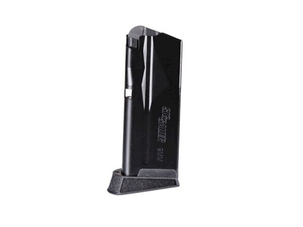 SIG SAUER P365 Micro-Compact 9mm 10-Round Magazine with Finger Extension- Steel Matte- MAG-365-9-10X