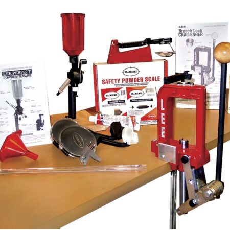 an image of the product Lee Challenger Breech Lock Single Stage Press Anniversary Reloading Kit- 90050