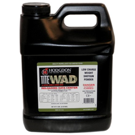 Hodgdon Titewad Smokeless Powder- 8 Lbs. (HAZMAT Fee Required)- HTW8