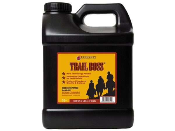 Hodgdon Trail Boss Smokeless Powder- 2 Lbs. (HAZMAT Fee Required)- HDTB2