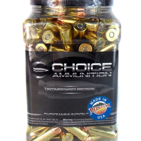 an image of the product Choice Ammunition .44 Mag 240 Gr. Plated Target Hollow Point- Jug of 180 - 240PTHP44MAG180