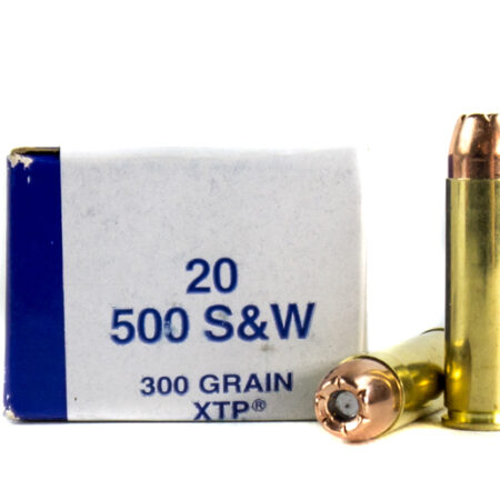 an image of the product Armscor USA .500 S&W Magnum 300 Gr. Hornady XTP Jacketed Hollow Point- Box of 20 - A02202