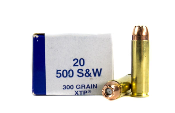 an image of the product Armscor USA .500 S&W Magnum 300 Gr. Hornady XTP Jacketed Hollow Point- Box of 20 - A02202