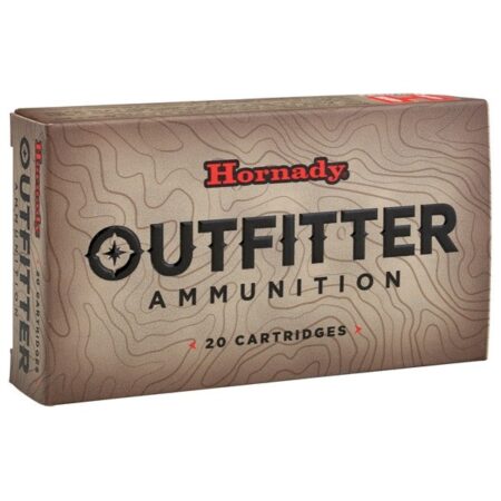 an image of the product Hornady Outfitter .270 Winchester Short Magnum (WSM) 130 Gr. GMX Boat Tail- Lead-Free- Box of 20 - 80557