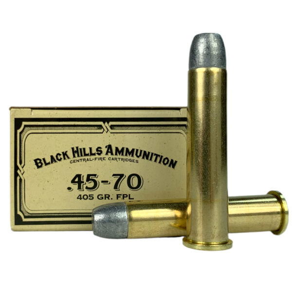 Black Hills Cowboy Action .45-70 Government 405 Gr. Lead Flat Nose- Box of 20- 2CCB4570N1