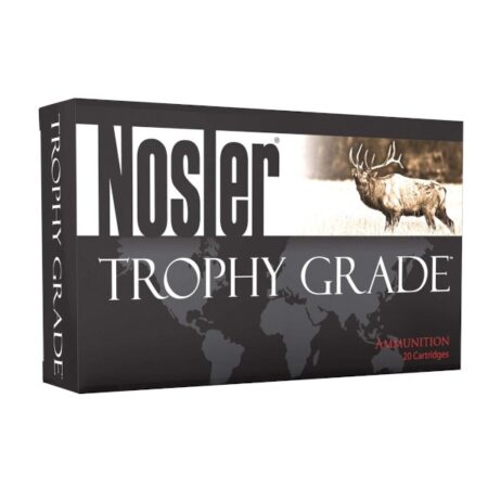 an image of the product Nosler Trophy Grade .33 Nosler 265 Gr. AccuBond Long Range- Box of 20 - 60099