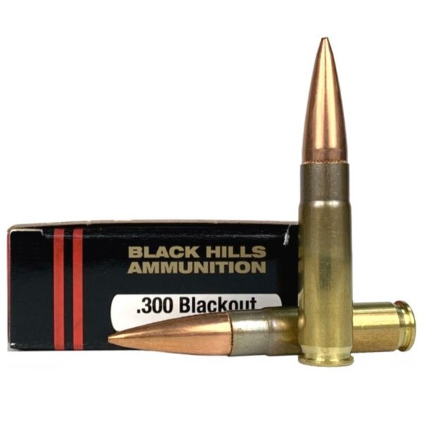 Black Hills .300 Blackout 125 Gr. Sierra Open Tip Match(OTM)- Box of 20- D300WHISPERN1