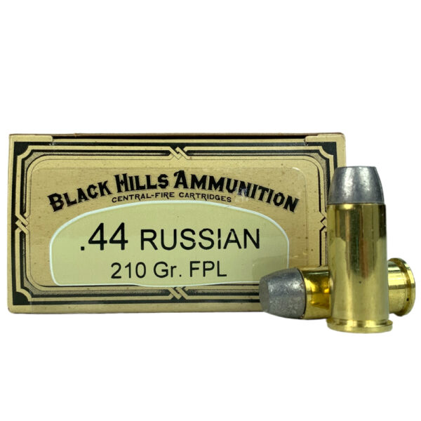 Black Hills Cowboy Action .44 Russian 210 Gr. Lead Flat Point- Box of 50- DCB44RUSN1