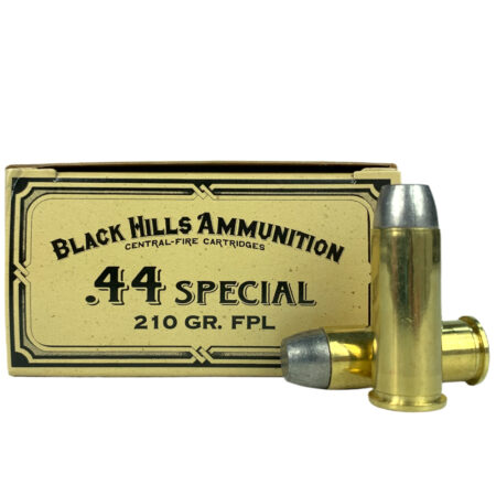 Black Hills Cowboy Action .44 Special 210 Gr. Lead Flat Point- Box of 50- DCB44SPLN1