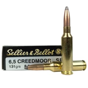 Sellier & Bellot 6.5 Creedmoor 131 Gr. Soft Point- Box of 20- SB65B