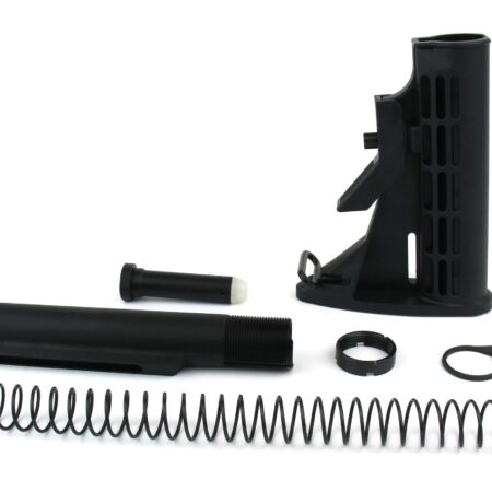 an image of the product AR15 M4 Style 6-Position Mil-Spec Stock Kit- Black - MAR084