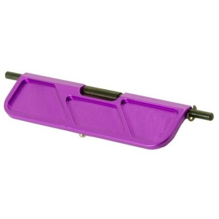 an image of the product Timber Creek AR-15 Billet Dust Cover- Anodized Purple - AR-BDC-PPA