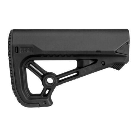 an image of the product FAB Defense GL-Core S AR-15 CQB Optimized Combat Stock- Mil-Spec/Commercial- Black - FXGLCORES