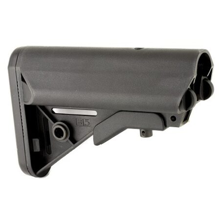 an image of the product B5 Systems AR-15 Mil-Spec Enhanced SOPMOD Buttstock- Black - SOP-1074