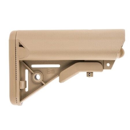 an image of the product B5 Systems AR-15 Mil-Spec Enhanced SOPMOD Buttstock- FDE - SOP-1075