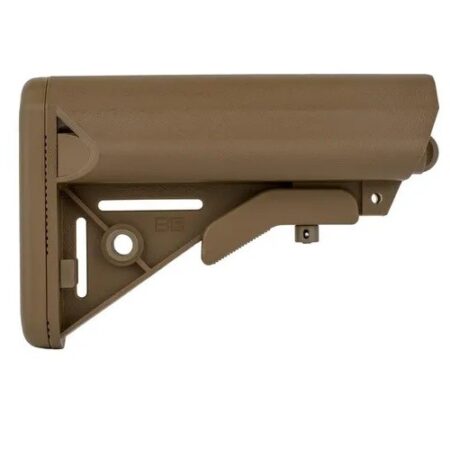 an image of the product B5 Systems AR-15 Mil-Spec Enhanced SOPMOD Buttstock- Coyote Brown - SOP-1076