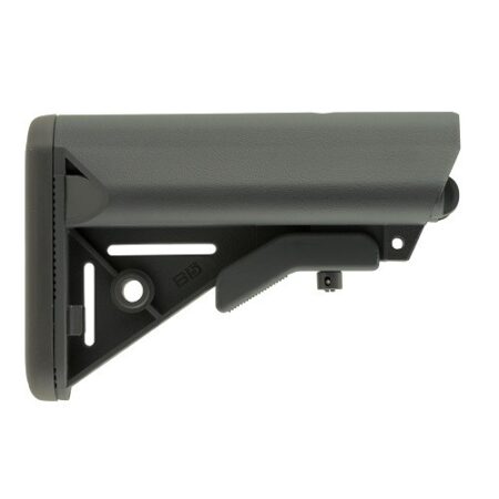 an image of the product B5 Systems AR-15 Mil-Spec Enhanced SOPMOD Buttstock- Wolf Grey - SOP-1123