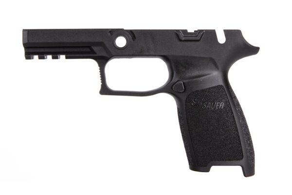 an image of the product SIG SAUER P250/P320 Grip Module Assembly, Carry, Small, Manual Safety, 9mm, .357 Sig, .40 S&W- BLK- 8900031