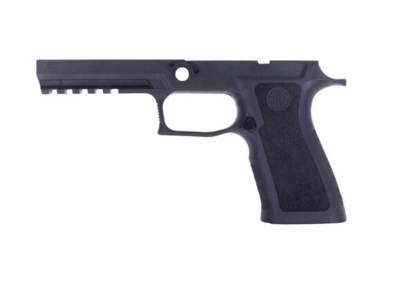 an image of the product SIG SAUER P320 XSeries TXG Grip Module Assembly, Full Size, Small, 9mm, .40S&W, .357 Sig- Gray- 8900273