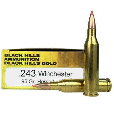 Black Hills Gold .243 Winchester 95 Gr. Hornady SST- Box of 20- 1C243BHGN3-SST