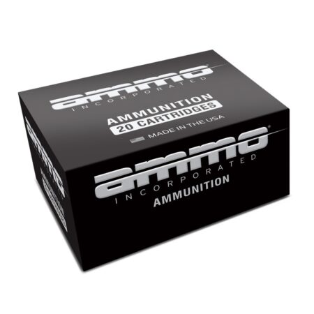 an image of the product Ammo Incorporated .44 Remington Magnum 240 Gr. Jacketed Hollow Point- Box of 20 - 44240JHP-A20