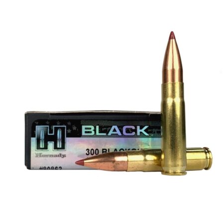 an image of the product Hornady Black .300 AAC Blackout 110 Gr. NTX- Lead Free-  Box of 20 - 80862