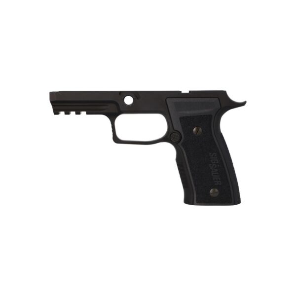 an image of the product SIG SAUER P320 XSeries AXG Grip Module Assembly, Carry, 9mm, .40S&W, .357 Sig, Medium Back Strap, Polymer Grip Panels- Black - 8901514