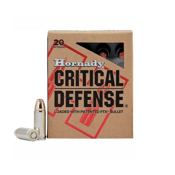 an image of the product Hornady Critical Defense .30 Super Carry 100 Gr. FTX- Box of 20 - 90050-Hornady