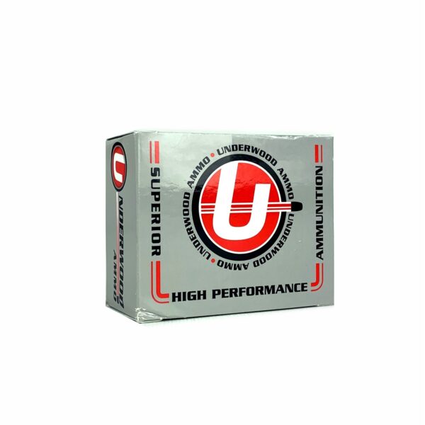 an image of the product Underwood .357 Magnum 125 Gr. Full Metal Jacket Flat Nose- Box of 50 - A120