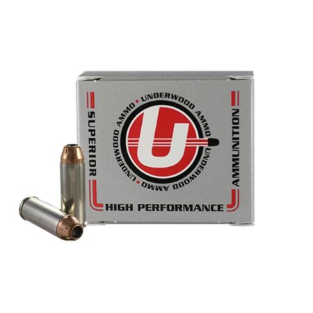 an image of the product Underwood .45 Long Colt 250 Gr. Hornady XTP Jacketed Hollow Point- Box of 20 - A433