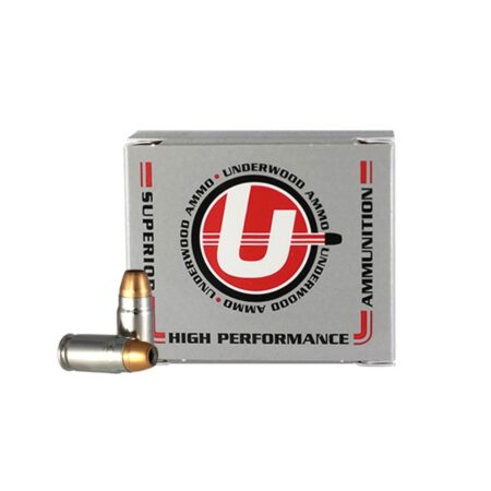 an image of the product Underwood .400 Cor-Bon 135 Gr. Jacketed Hollow Point- Box of 20 - A446