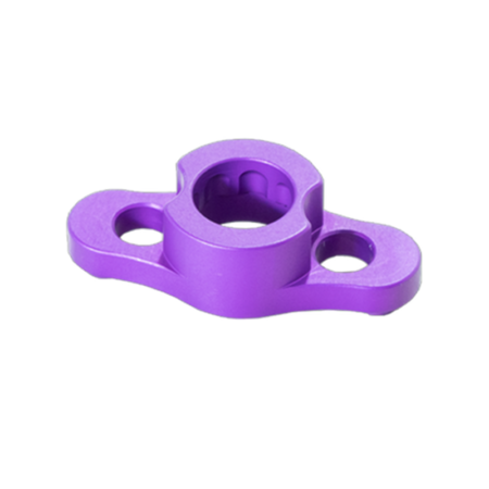 an image of the product Timber Creek M-Lok QD Mounting Point- Anodized Purple- M-QD-MP-PPA