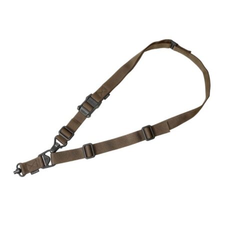 an image of the product MAGPUL MS3 Gen 2 Multi-Mission Single Point / 2 Point Sling with QD Swivel Nylon- COY- MAG515-COY