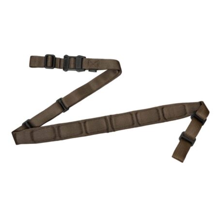 an image of the product MAGPUL MS1 Multi-Mission Single Point / 2 Point Padded Sling Nylon- COY- MAG545-COY