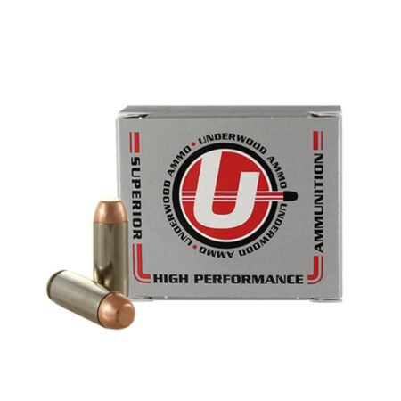 an image of the product Underwood .50 Action Express 300 Gr. Full Metal Jacket- Box of 20 - A509