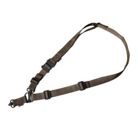 an image of the product MAGPUL MS4 Gen 2 Multi-Mission Single Point / 2 Point Sling with Dual QD Swivels Nylon- COY- MAG518-COY