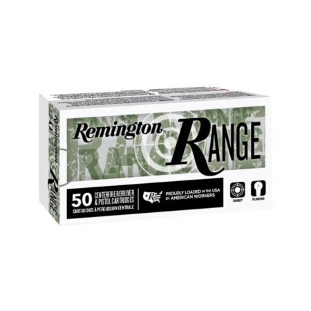 an image of the product Remington Range 9mm Luger 115 Gr. Full Metal Jacket- Box of 50 - T9MM3L