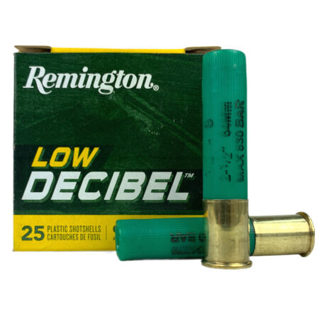 an image of the product Remington Low Decibel .410 Bore 2-1/2" 1/2 oz #9 Lead Shot- Box of 25 - SP410LD9