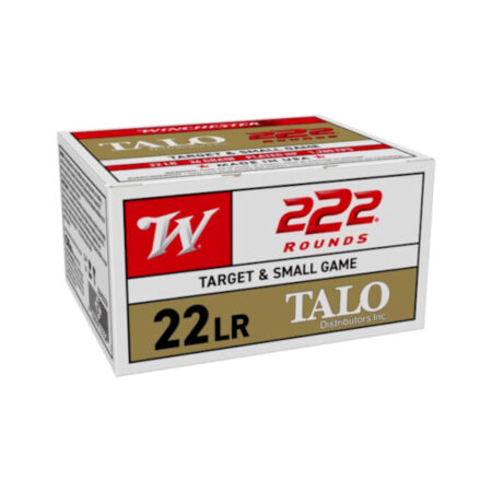 Winchester Talo .22 Long Rifle 36 Gr. Plated Hollow Point- Box of 222- 22LR222TA