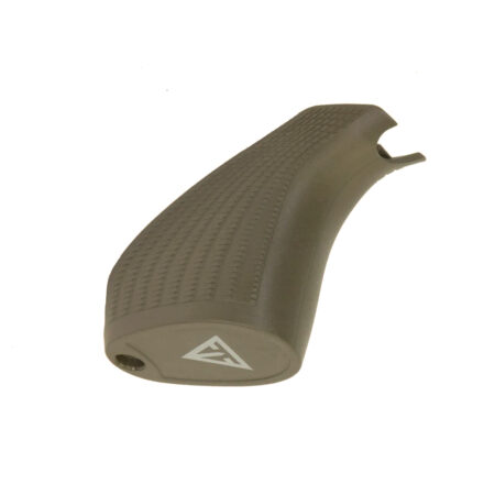 an image of the product Tikka T3x Soft Touch Synthetic Vertical Pistol Grip Adapter- Olive Green